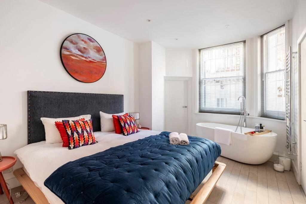 Chelsea Posh Apartment Лондон Экстерьер фото