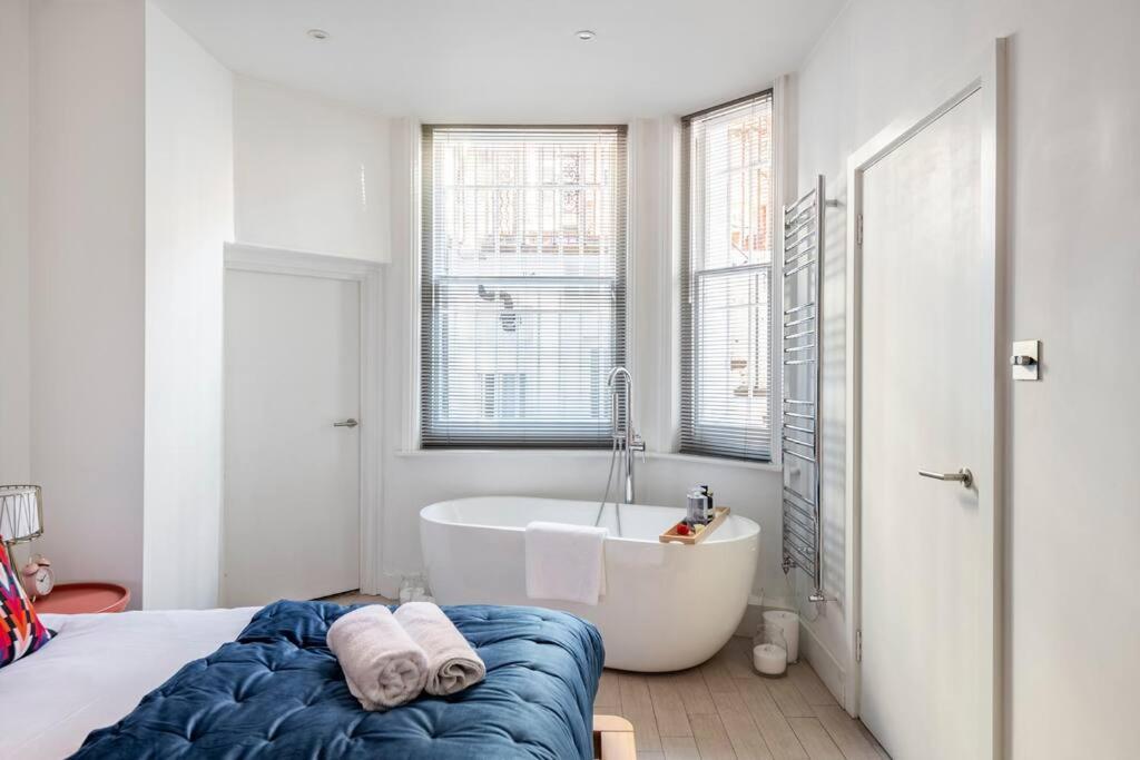 Chelsea Posh Apartment Лондон Экстерьер фото